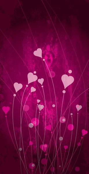 Background art heart — Stock Vector