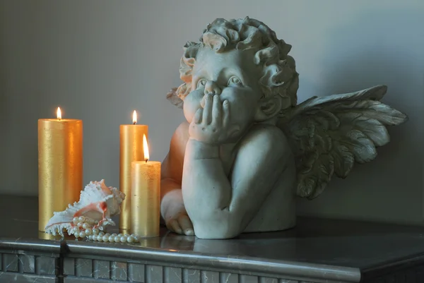 Sculpture of an angel — Stock Photo, Image