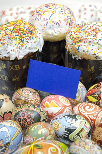 Pastel de huevos de Pascua —  Fotos de Stock