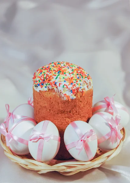 Bolo de ovos de Páscoa — Fotografia de Stock