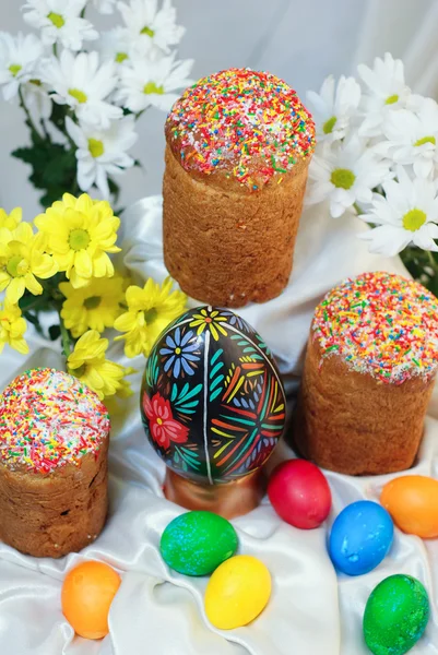 Easter eggs cake — Stock Photo, Image