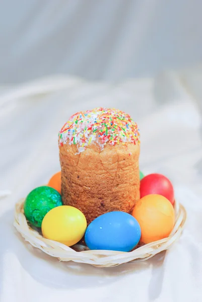 Easter eggs cake — Stock Photo, Image