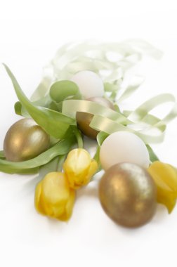 Paskalya altın yumurta tulip şerit