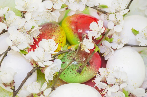 Wielkanoc jajko farby aerozolowe — Zdjęcie stockowe