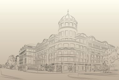 Çizim donetsk donbass palace otel