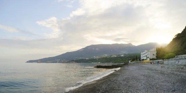 Crimea Gursuf sea travel — Stock Photo, Image