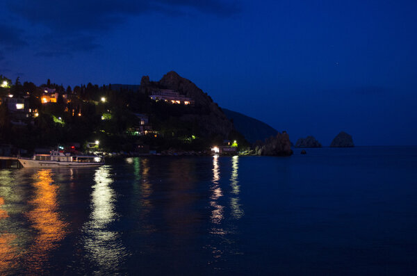 Морские путешествия в Крыму Стоковое Изображение