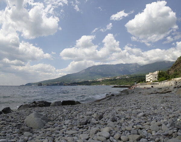 Морские путешествия в Крыму Лицензионные Стоковые Изображения