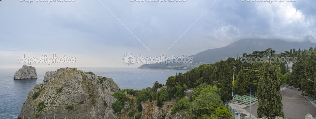 Морские путешествия в Крыму Лицензионные Стоковые Изображения