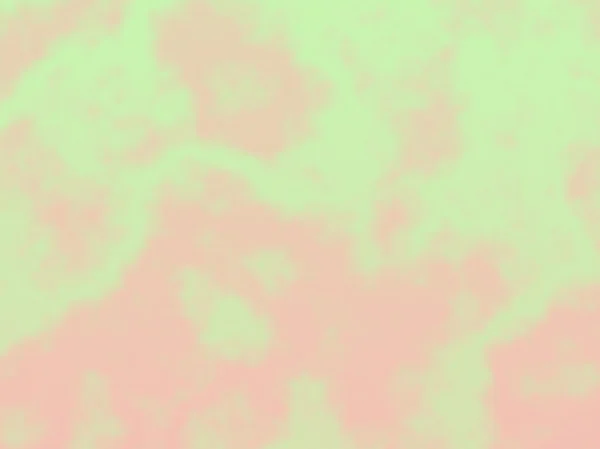 Różowa mgła zielone pastelowe tło — Zdjęcie stockowe