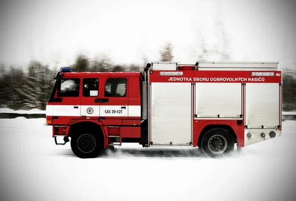 Tatra - brandweerwagen — Stockfoto