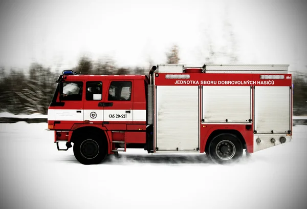 Tatra - camion dei pompieri Foto Stock