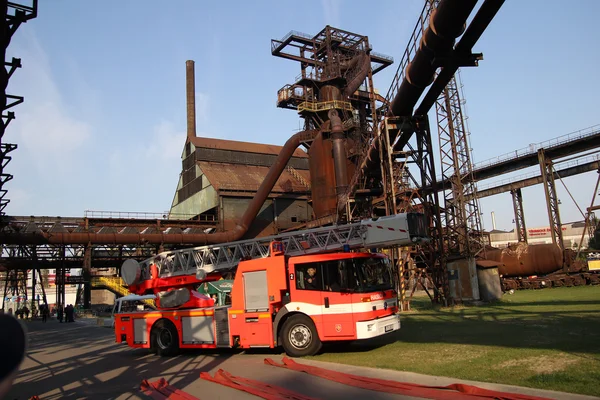 yangın kamyon mercedes