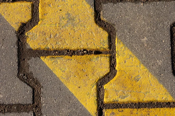 Gri-Sarı kaldırım taşı