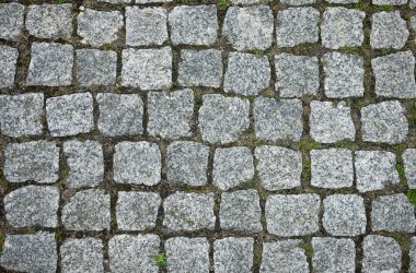 Grunge arka plan. Granit taş yol