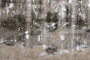 Plaster wall. Stucco wall. Dirty and old wall. Painted abstract background. Exterior wall decoration and design.