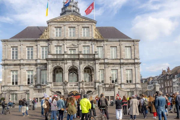 Maastricht Limburgo Meridional Holanda Marzo 2022 Protesta Hay Racismo Hay — Foto de Stock