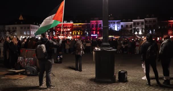 Maastricht Limburgo Meridional Holanda Marzo 2022 Día Internacional Mujer Discursos — Vídeos de Stock