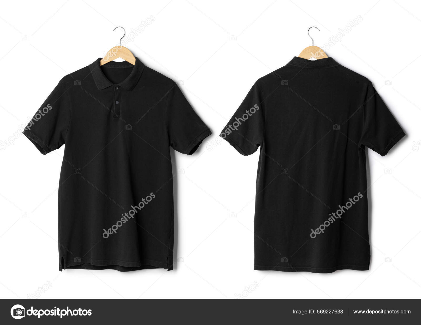 Shirt Mockup Black Polo Shirt Back View Black Polo Shirt Mock Up