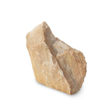 Stone, ürün podyumu kesme yolu ile beyaz arka planda izole.