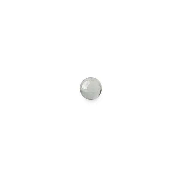 Crystal Ball Isolated White Background Clipping Path — Foto de Stock