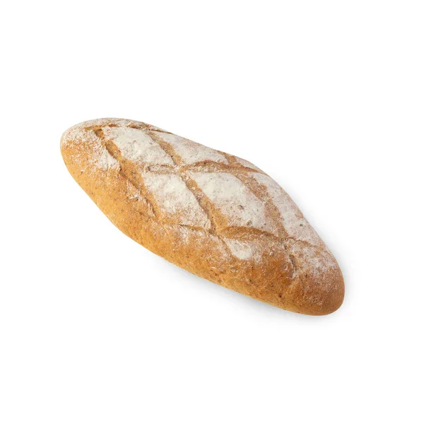 Bread Isolated White Background Clipping Path — 스톡 사진