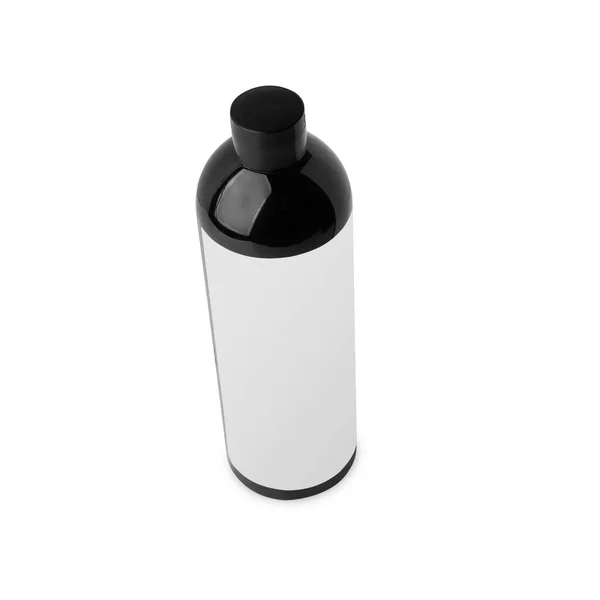 Cosmetic Bottle Mockup Isolated White Background Clipping Path — Photo