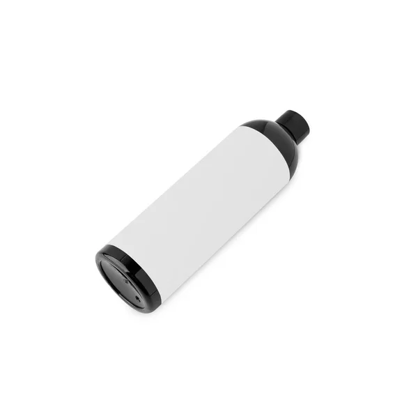 Cosmetic Bottle Mockup Isolated White Background Clipping Path — Stock Fotó