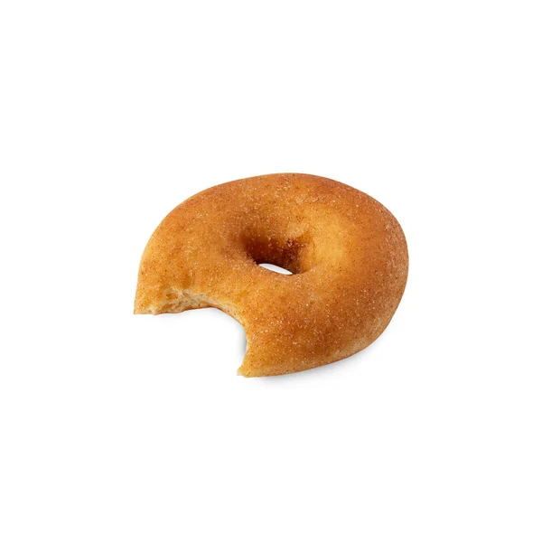 Cinnamon Donut Isolated White Background Clipping Path — Stock Fotó