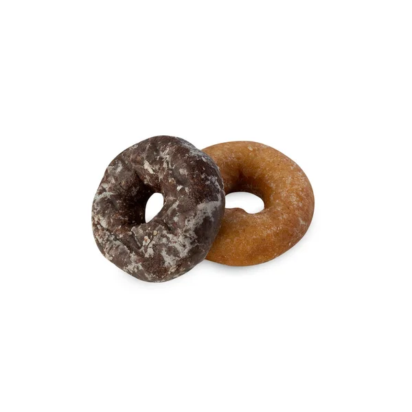 Donuts Isolated White Background Clipping Path — стоковое фото