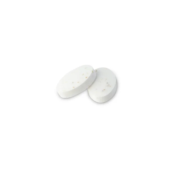 Medical Pill Isolated White Background Clipping Path — ストック写真