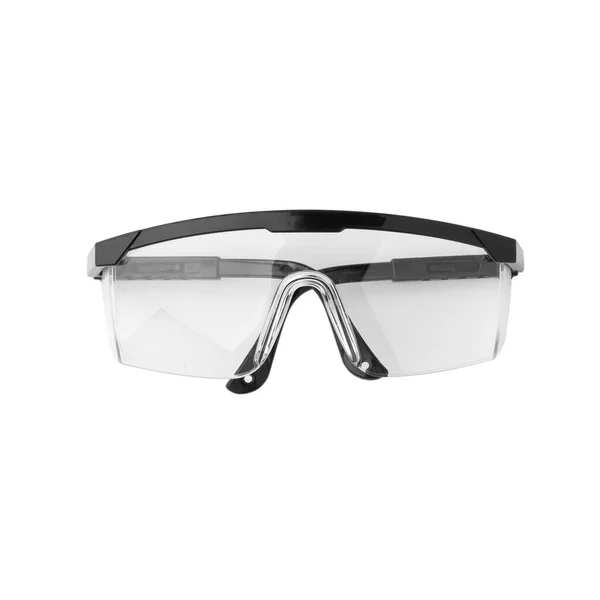 Safety Glasses Isolated White Background Clipping Path —  Fotos de Stock