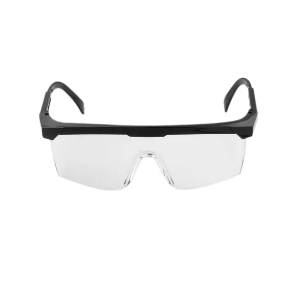 Safety Glasses Isolated White Background Clipping Path — Foto de Stock