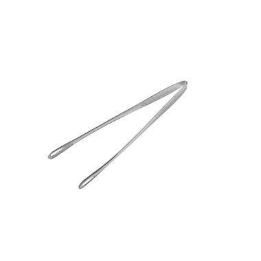Food tongs isolated on white background with clipping path.