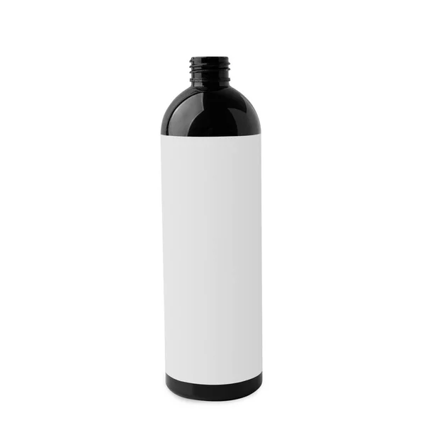 Cosmetic Bottle Mockup Isolated White Background Clipping Path — Stock Photo, Image