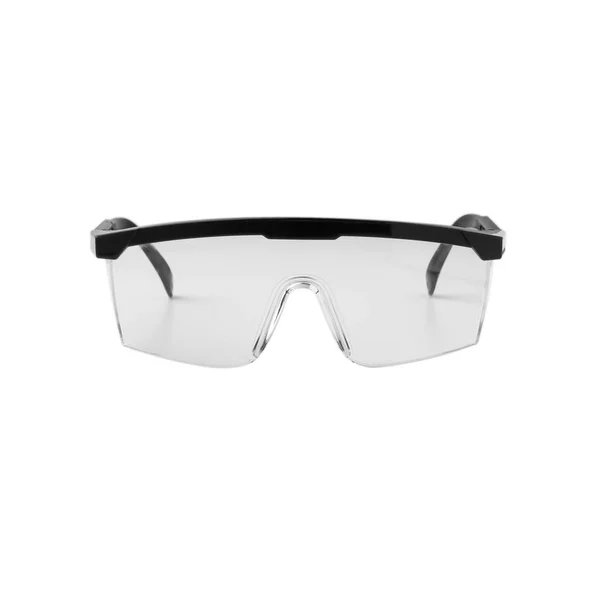 Safety Glasses Isolated White Background Clipping Path — 图库照片