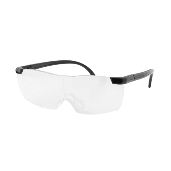 Safety Glasses Isolated White Background Clipping Path — 图库照片