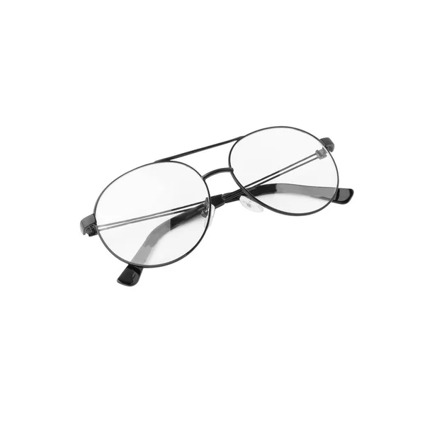 Glasses Isolated White Background Clipping Path — Stock Photo, Image