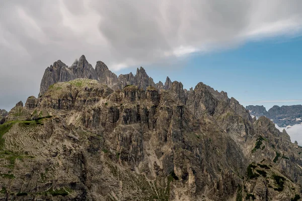 Dolomitas Sexten Nordeste Itália Durante Dia Ensolarado Verão — Fotografia de Stock