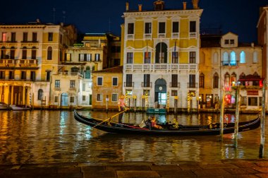 Venedik, İtalya - 28 Temmuz 2021: İtalya 'da Venedik