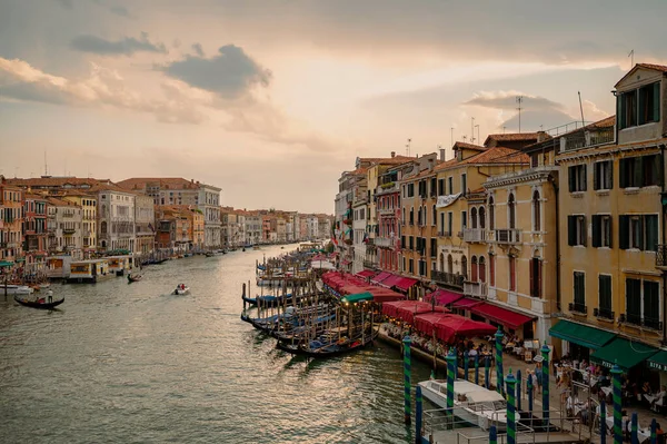 Venecia Italia Julio 2021 Gran Canal Durante Hermoso Amanecer — Foto de Stock