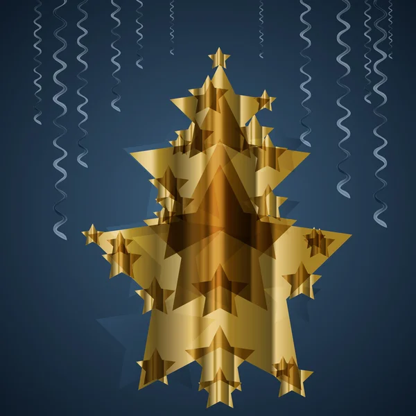 Kerstboom — Stockvector