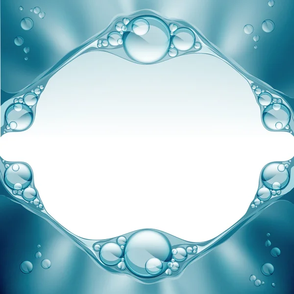 Vague d'eau un — Image vectorielle
