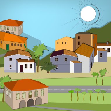 İtalya şehir manzarası