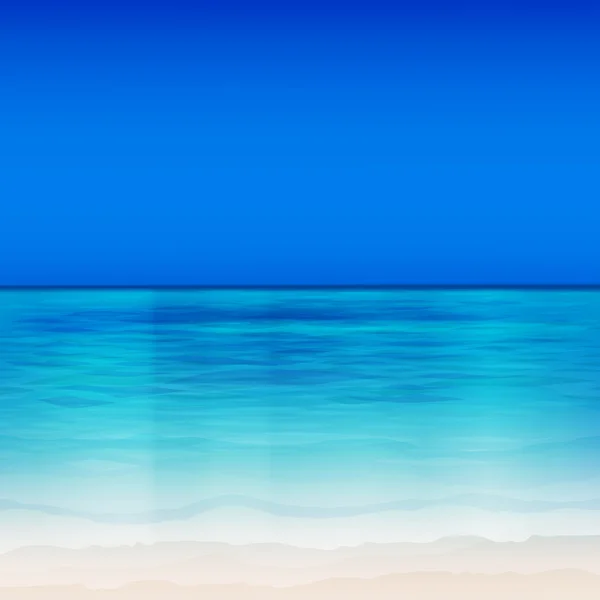 Beautiful sea background — Stock Vector