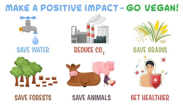 Reducetarian, flexitarian infographics. Salve o conceito de planeta. Ilustração vetorial —  Vetores de Stock