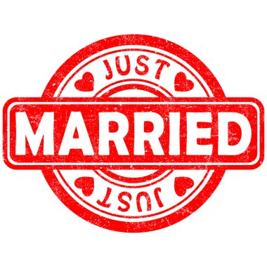 Sadece evli bir damgası