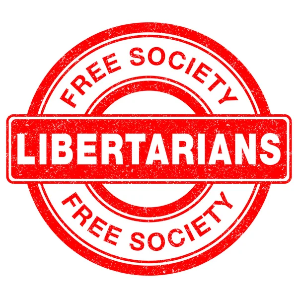 Selo dos libertários —  Vetores de Stock