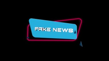 Moda düz geometrik afiş üzerine 3D animasyon metni. Uçan ve dönen nesne. 4K Video hareketli grafik canlandırması.