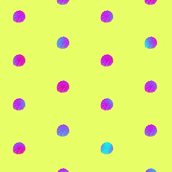 Patrón de Zephyr en colores holográficos de neón de gradiente vibrante. Arte conceptual. Fondo de surrealismo mínimo — Foto de Stock